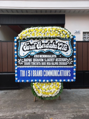 Papan Bunga Duka di Andonohu